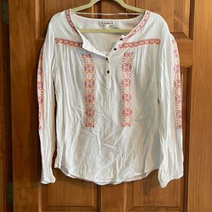 Ruff hewn linen shirt